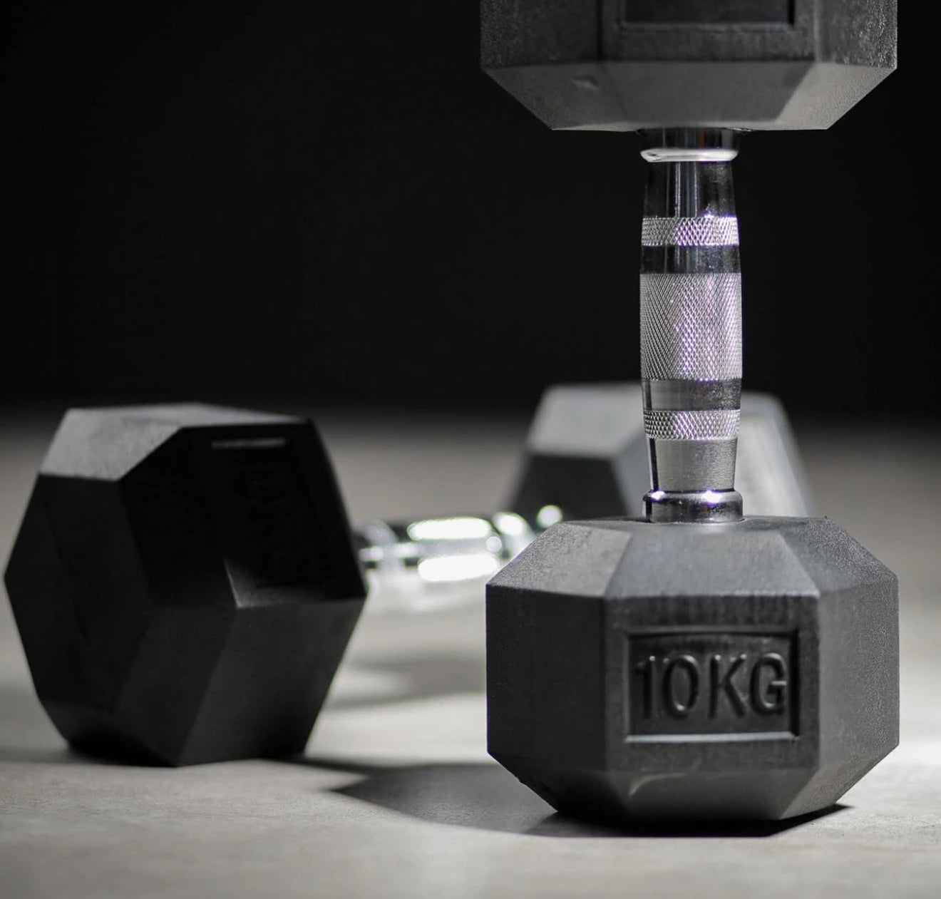 Hex Dumbbells - Pairs - BlackBear Fitness
